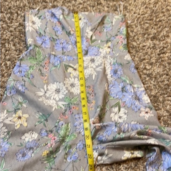H&M Strapless Floral Print Crop Jumpsuit - Picture 6 of 7
